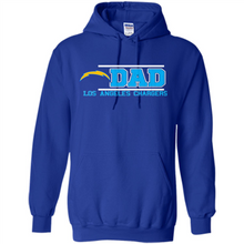 Load image into Gallery viewer, Dad #1 Los Angeles Chargers Shirt Father's Day