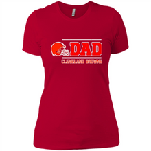 Load image into Gallery viewer, Dad #1 Cleveland Browns Shirt Father's Day