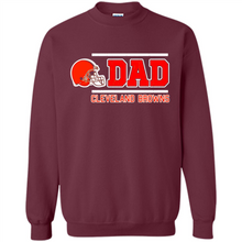 Load image into Gallery viewer, Dad #1 Cleveland Browns Shirt Father's Day