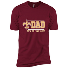 Load image into Gallery viewer, Dad #1 New Orleans Saints Shirt - Father's Day